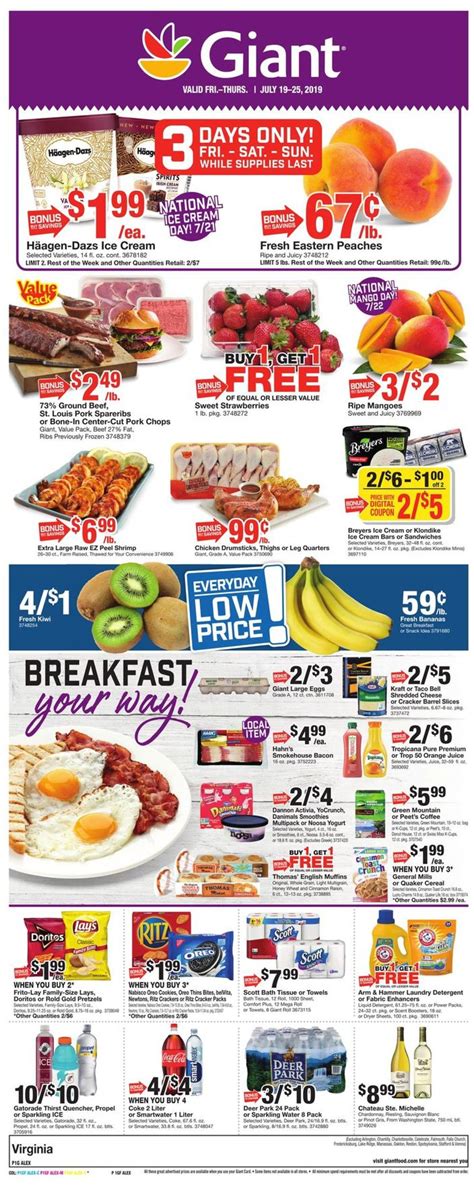 giant food weekly sales.